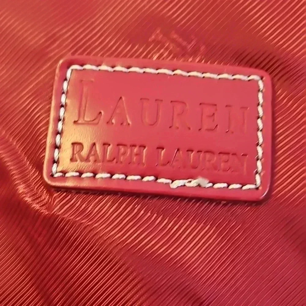 Lauren Ralph Lauren Red Garment Bag